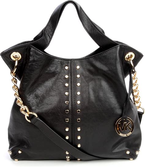 michael kors astor black leather handbag|Michael Kors astor shoulder bag.